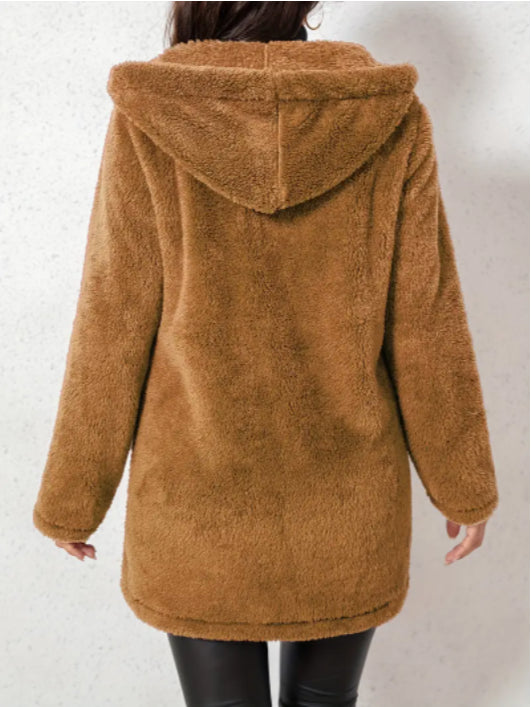 Elegante Damen-Fleecejacke