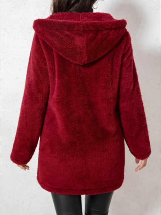 Elegante Damen-Fleecejacke