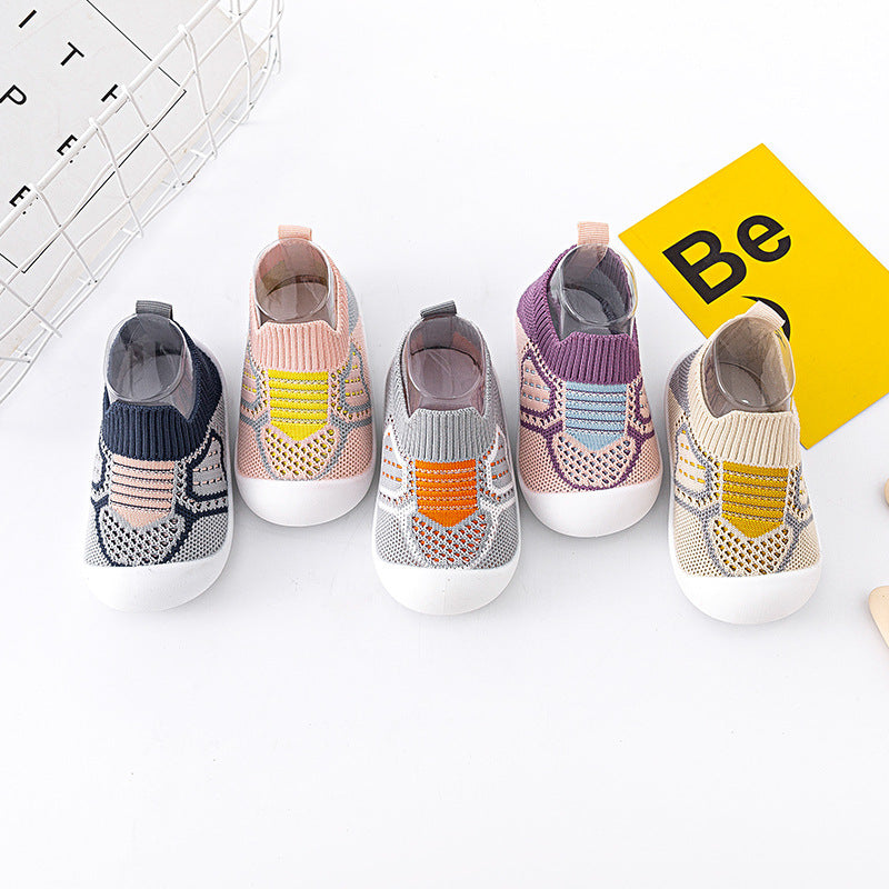 Rutschfeste Baby-Lauflernschuhe mit weicher Sohle