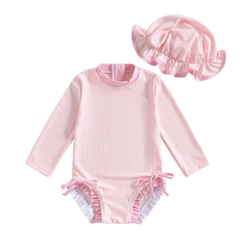 Personalisierter gestreifter Mode-Jumpsuit für Mädchen