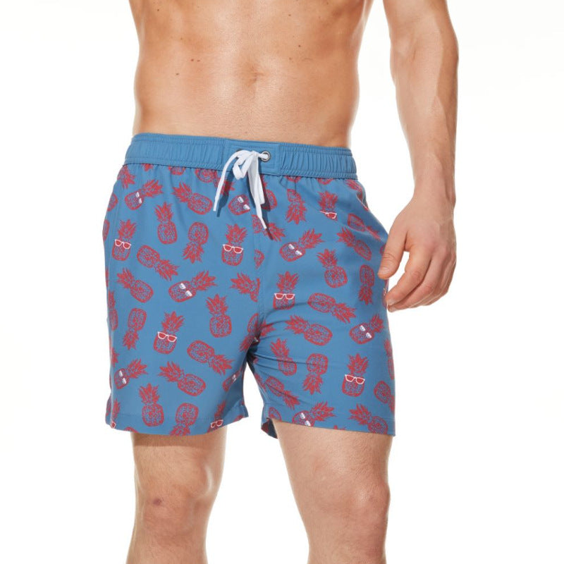 Men's Fashion Boxer Loose Casual Print Beach Pants