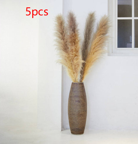 Reed dried flower bouquet