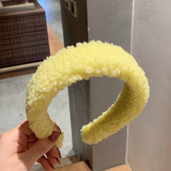 Women's Candy Color Wide Brim Headband