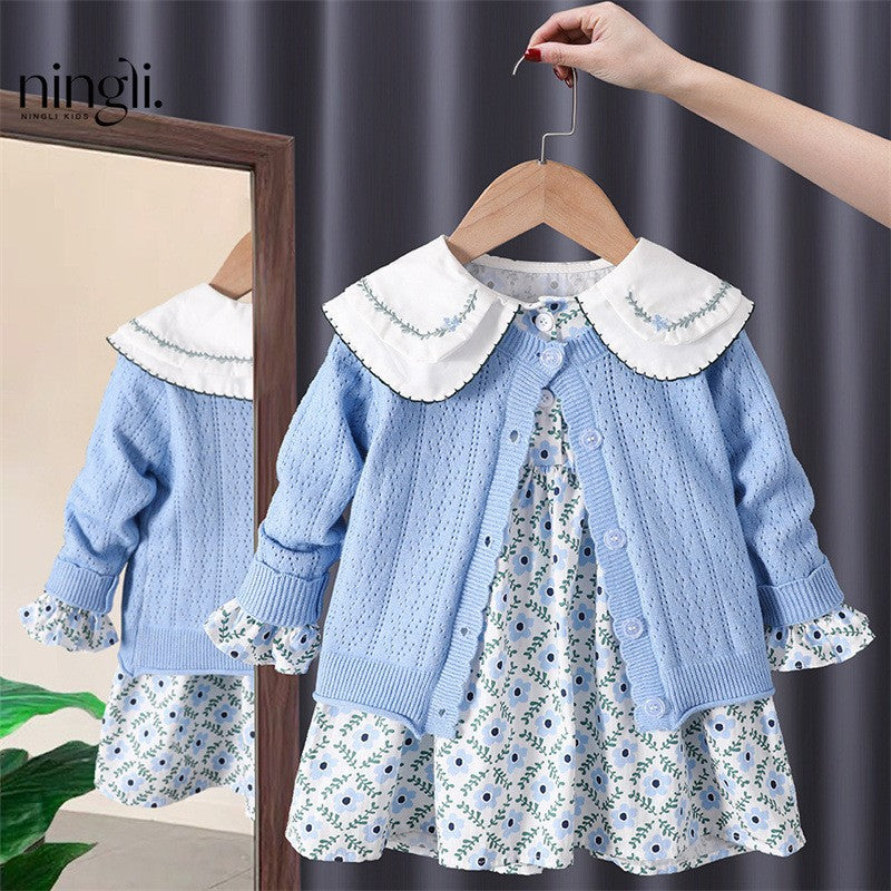 Conjunto de Duas Peças de Outono para Criança