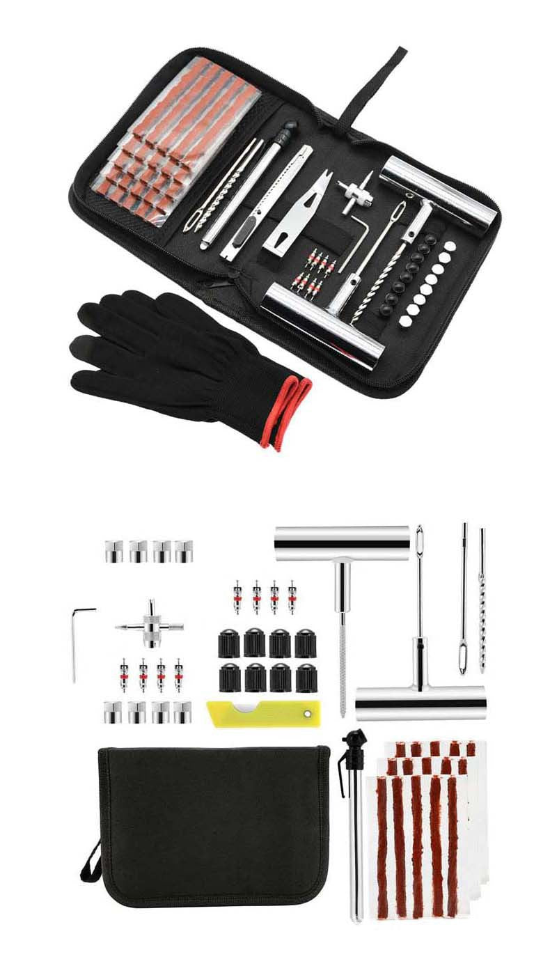 Quick First Aid Cloth Bag Tire Repair Kit