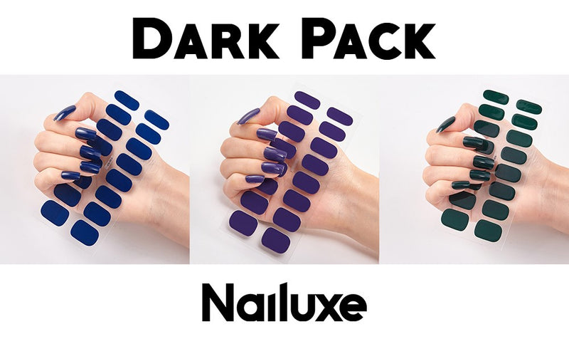 16 Autocolantes de Unhas Pure Color