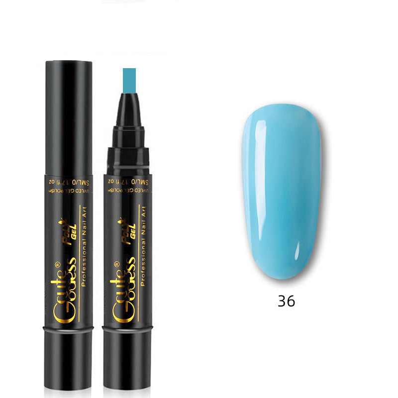 Caneta de Cola para Unhas 3 em 1, Caneta de Cola de Passo Único, Caneta Íman para Unhas de Gel Fotopolimerizáveis, Caneta Íman Forte para Efeito Olho de Gato e Efeito Água, Ferramenta de Manicure DIY