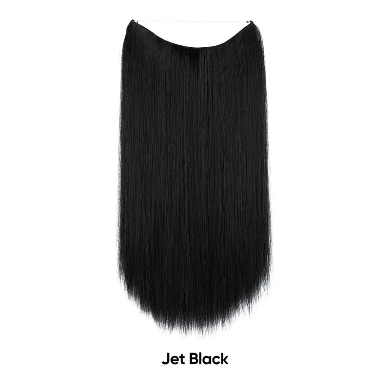 Women's One-piece Adjustable Invisible Straight Multi-color Gradient Hair Extension Fishline