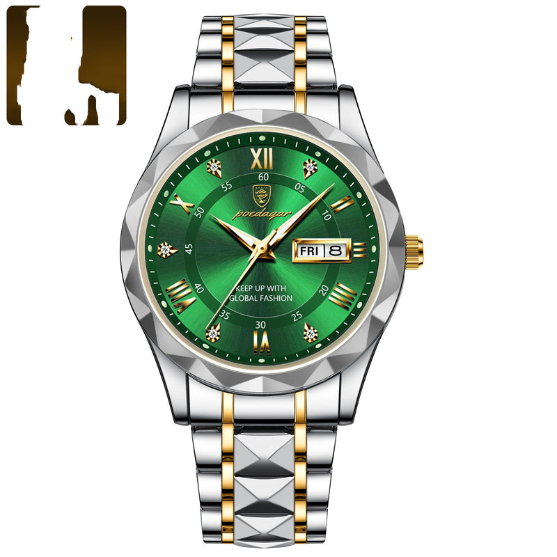 Mens Fully Automatic Waterproof Luminous Watch