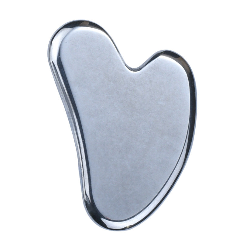 Heart-shaped Crystal Gua Sha Tool For Facial Massage
