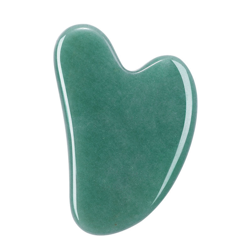 Heart-shaped Crystal Gua Sha Tool For Facial Massage