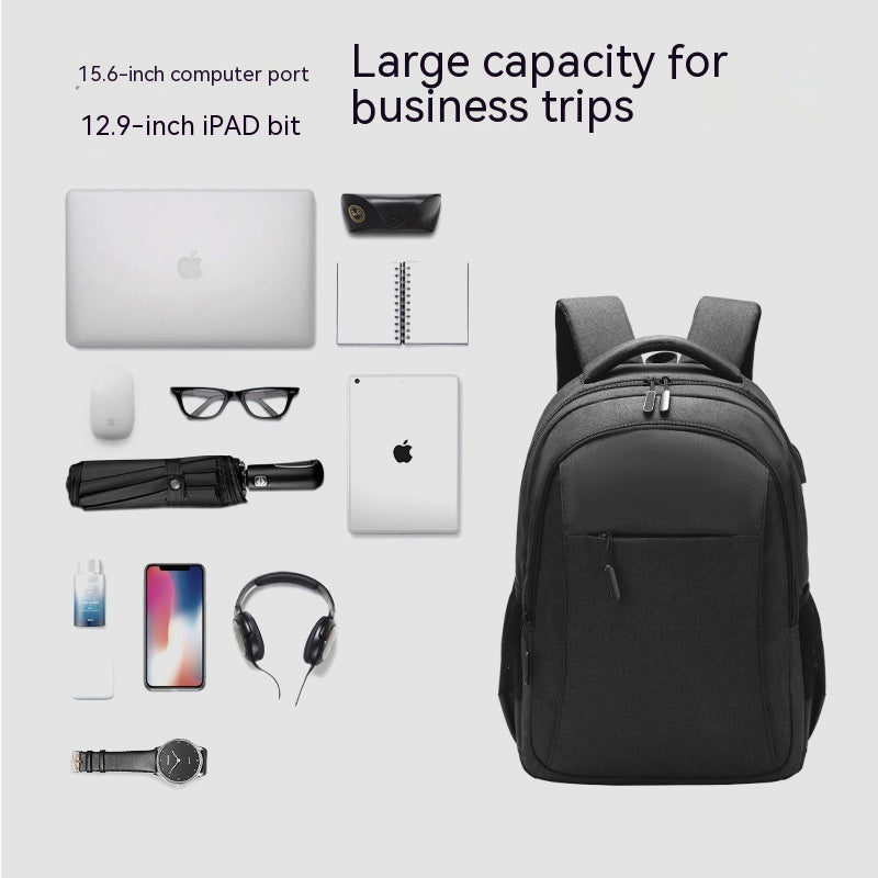 Mochila de Homem de Grande Capacidade para Viagem e Lazer