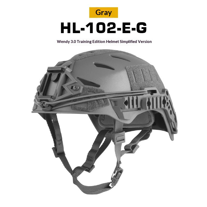 Guide Rail Geometric Sandblasting Simplified Helmet