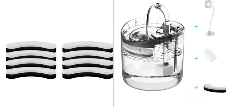Automatic circulation smart pet waterer