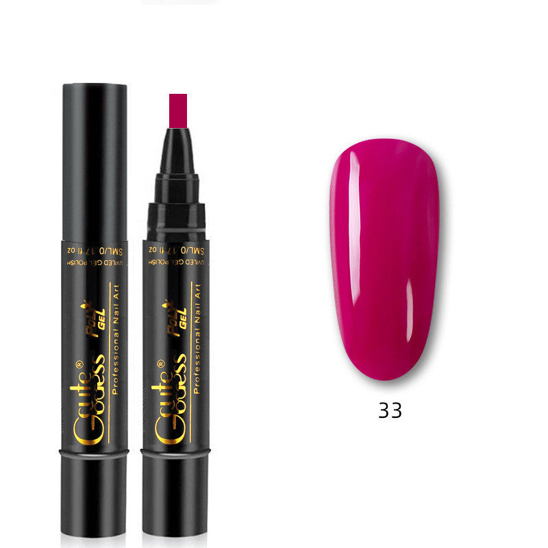 Caneta de Cola para Unhas 3 em 1, Caneta de Cola de Passo Único, Caneta Íman para Unhas de Gel Fotopolimerizáveis, Caneta Íman Forte para Efeito Olho de Gato e Efeito Água, Ferramenta de Manicure DIY