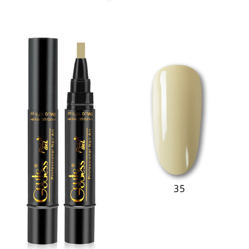 Caneta de Cola para Unhas 3 em 1, Caneta de Cola de Passo Único, Caneta Íman para Unhas de Gel Fotopolimerizáveis, Caneta Íman Forte para Efeito Olho de Gato e Efeito Água, Ferramenta de Manicure DIY