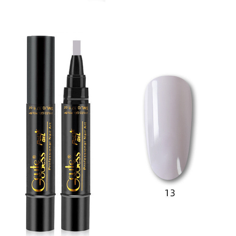 Caneta de Cola para Unhas 3 em 1, Caneta de Cola de Passo Único, Caneta Íman para Unhas de Gel Fotopolimerizáveis, Caneta Íman Forte para Efeito Olho de Gato e Efeito Água, Ferramenta de Manicure DIY