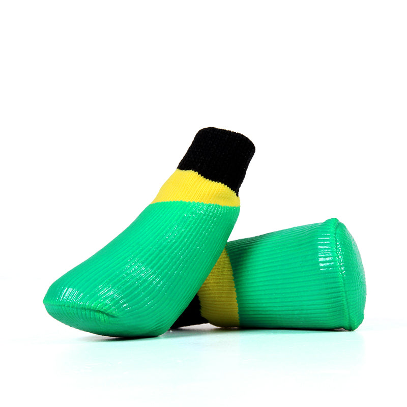 Botas para Cão DogSocks, Sapatos para Cães Grandes, Impermeáveis, Sola de Borracha Antiderrapante, Protetor de Patas, Topo Elástico, para Desportos ao Ar Livre