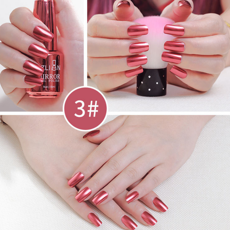 Mirror Silver Nail Polish