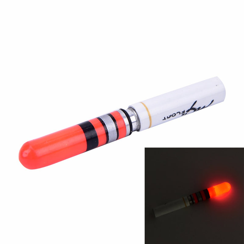 Boia de pesca luminosa LED a pilhas para pesca noturna em águas escuras