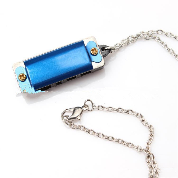 Mini harmonica necklace