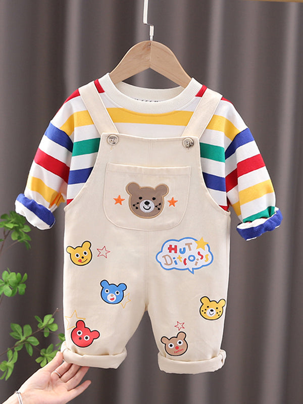 Boys' Top Overalls Suit