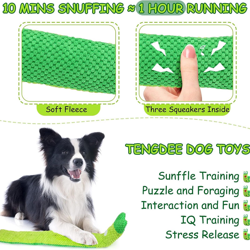 Squeak Dog Toys Stress Release Game For Boredom Dog Puzzle Toy IQ Training Snuffle Toys Foraging Instinct Training Suitable For Small Medium And Large Dogs