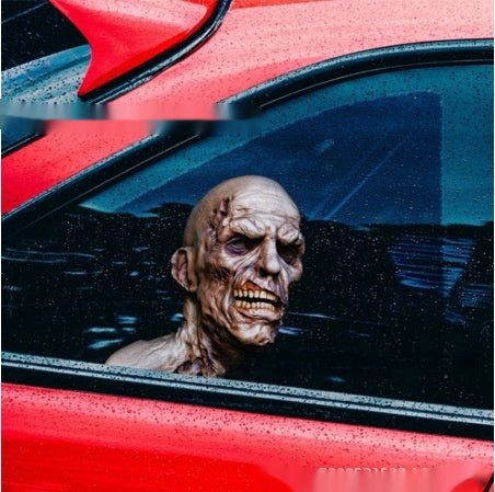 Auto-Fensteraufkleber 3D-Aufkleber Zombie-Vinylaufkleber Horror Halloween