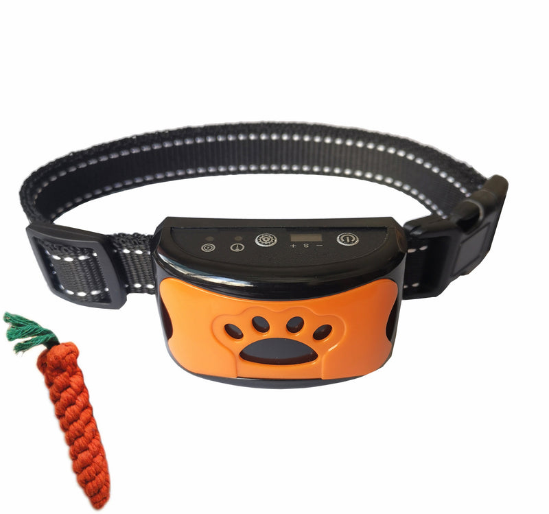 Hundetraining Halsband Wasserdicht Elektrisch Haustier Fernbedienung Wiederaufladbarer Hunde Trainer Bell Stopp Gerät Mit Schock Vibration Ton