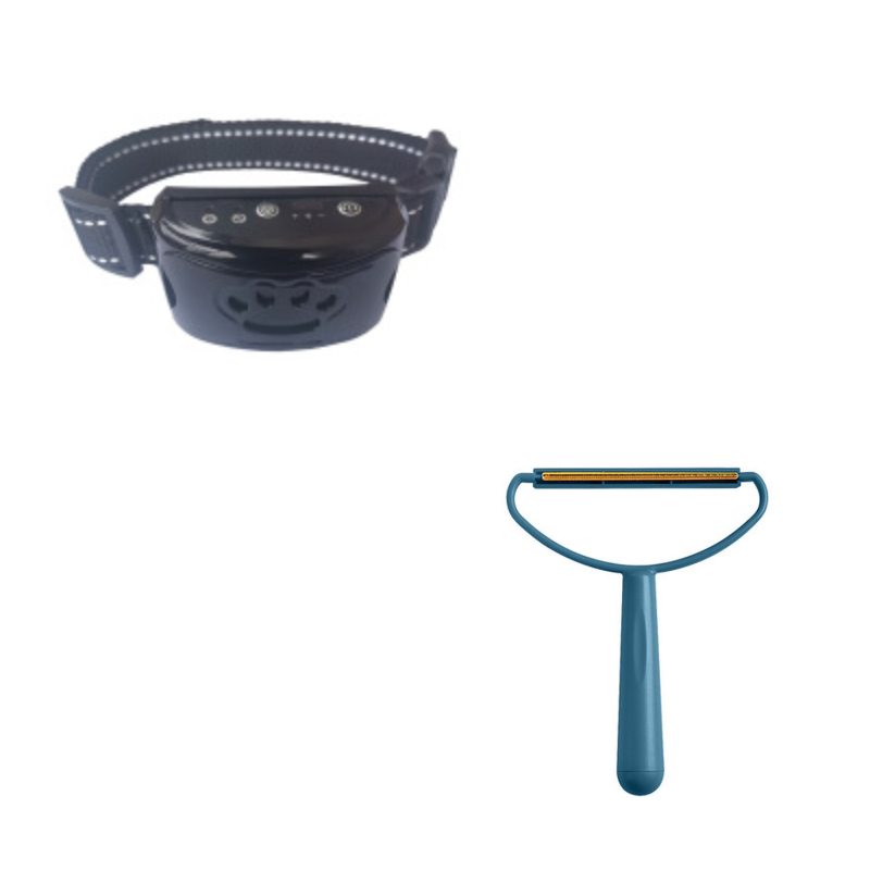 Hundetraining Halsband Wasserdicht Elektrisch Haustier Fernbedienung Wiederaufladbarer Hunde Trainer Bell Stopp Gerät Mit Schock Vibration Ton
