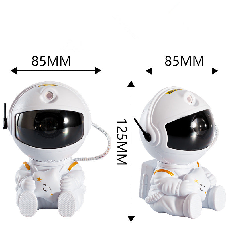 Mini Versão De Projetor De Estrelas De Astronauta Lâmpada Decorativa Criativa Lâmpada Decorativa De Ambiente Colorida Noite Estrelada Fluida