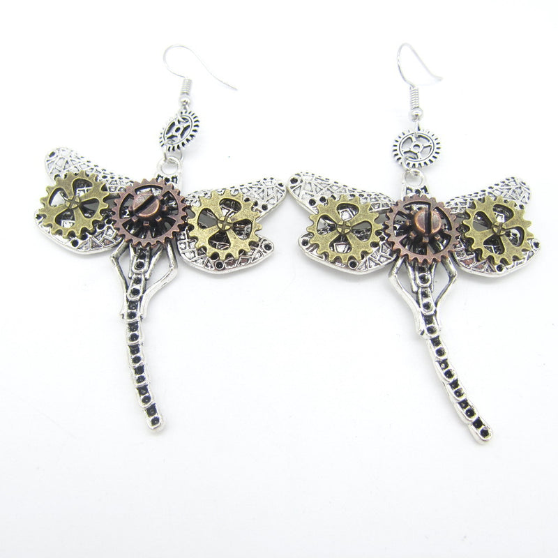 Jewelry Vintage Gear Earrings Steampunk