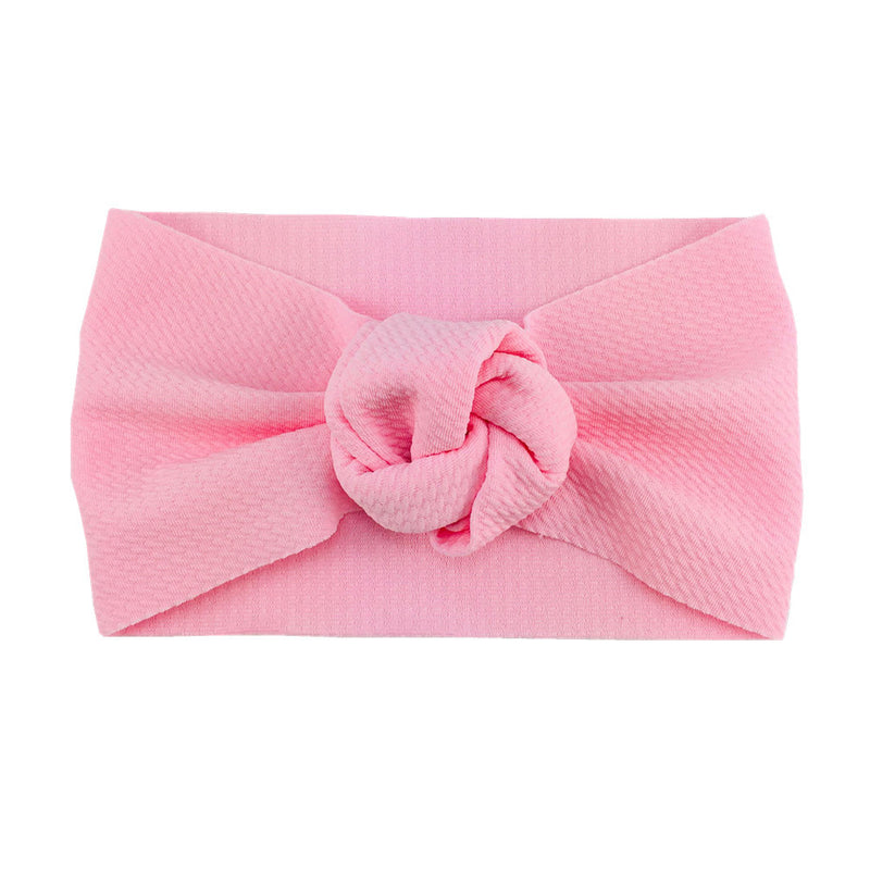 Baby Twill Bubble Rose Flower Headband Instagram-style Childrens Hair Accessory