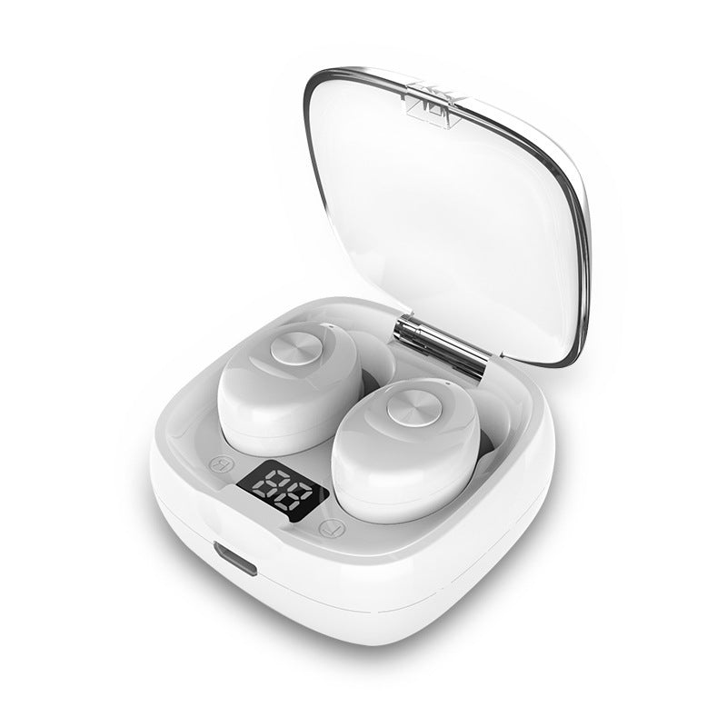 Auriculares Bluetooth mini sem fios, auscultadores desportivos mini à prova de água, auriculares estéreo sem fios