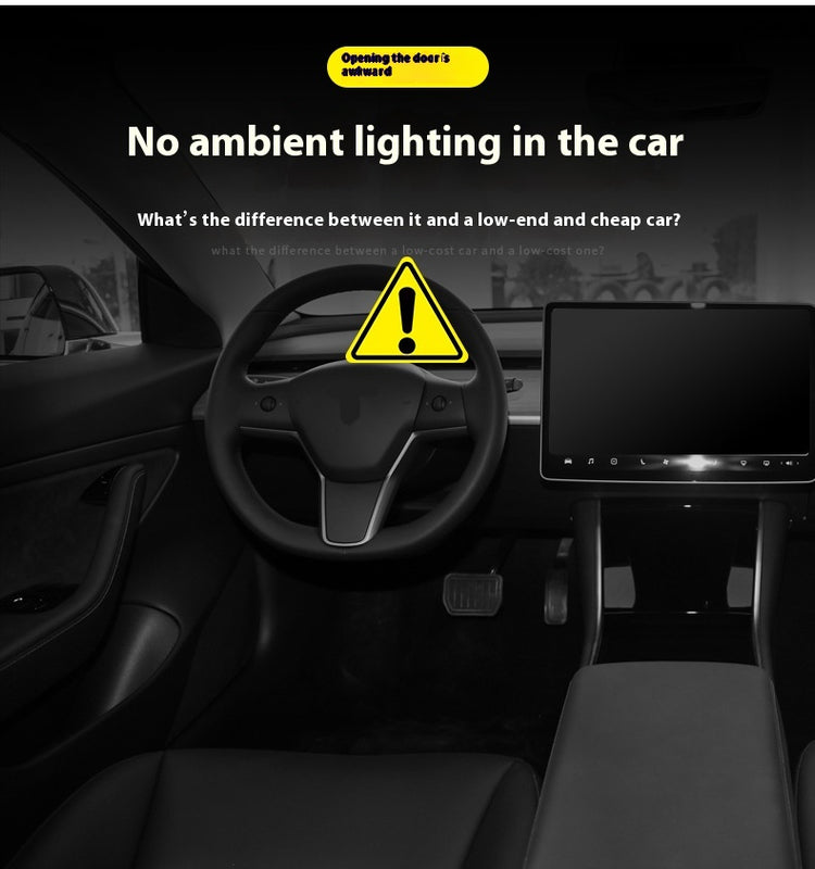 Car Atmosphere Light Car Interior Retrofitting Wireless Magnetic Led Atmosphere Light