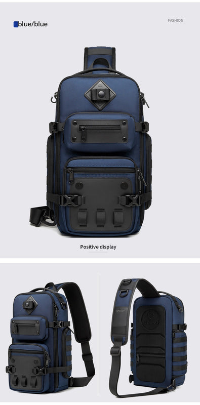 Tactical Chest Outdoor Large Capacity Sports Messenger Bag