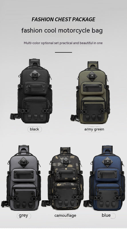 Tactical Chest Outdoor Large Capacity Sports Messenger Bag