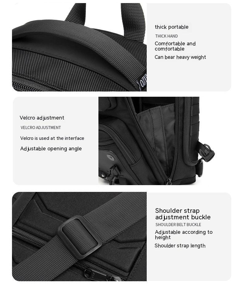 Tactical Chest Outdoor Large Capacity Sports Messenger Bag