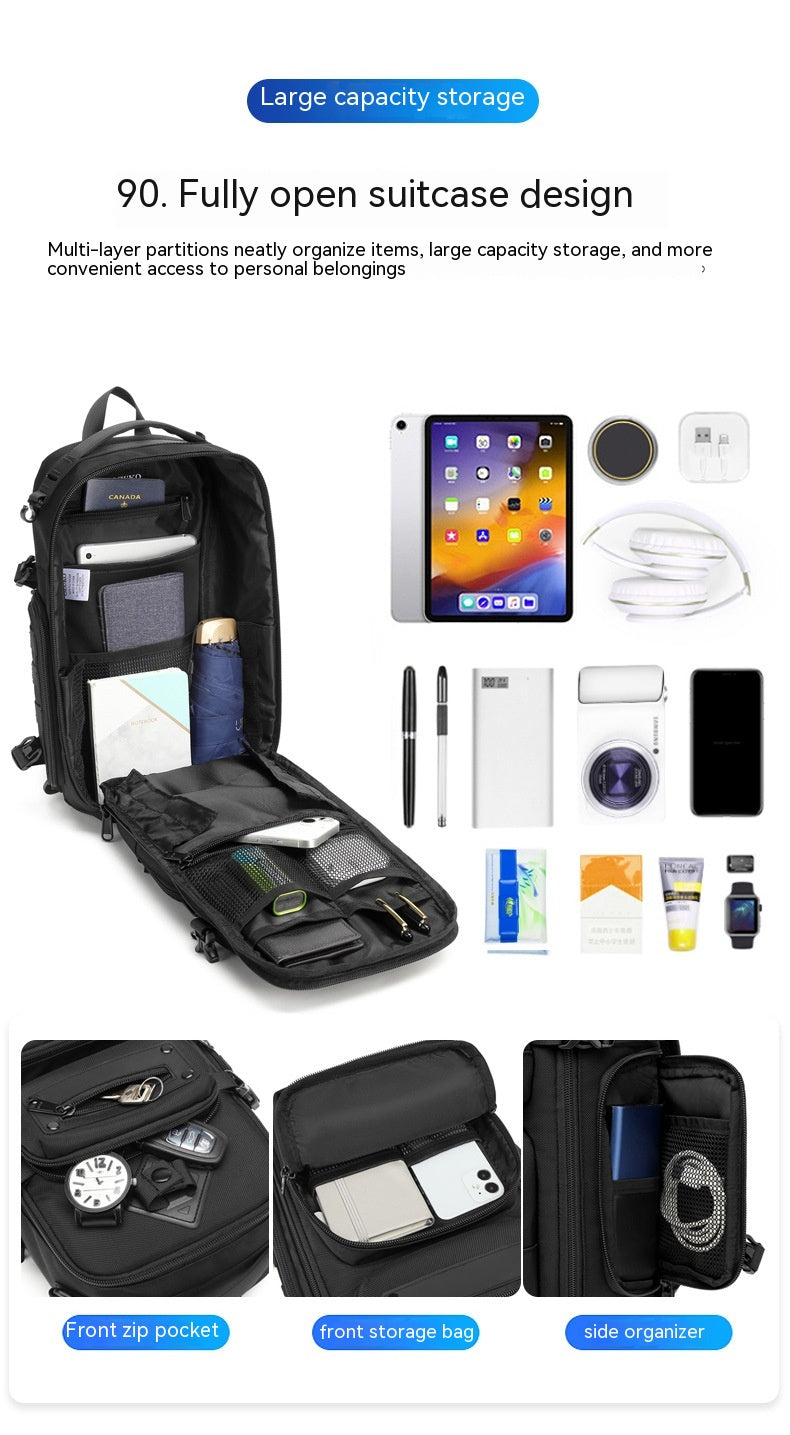 Tactical Chest Outdoor Large Capacity Sports Messenger Bag