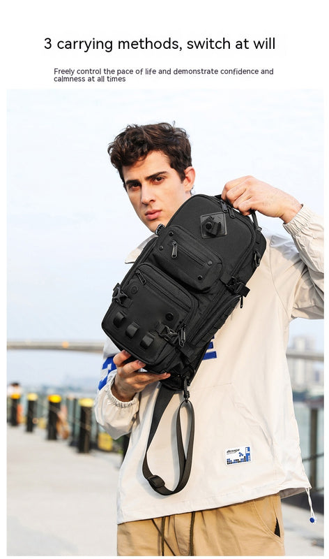 Tactical Chest Outdoor Large Capacity Sports Messenger Bag