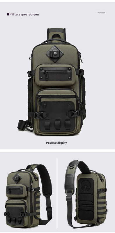 Tactical Chest Outdoor Large Capacity Sports Messenger Bag