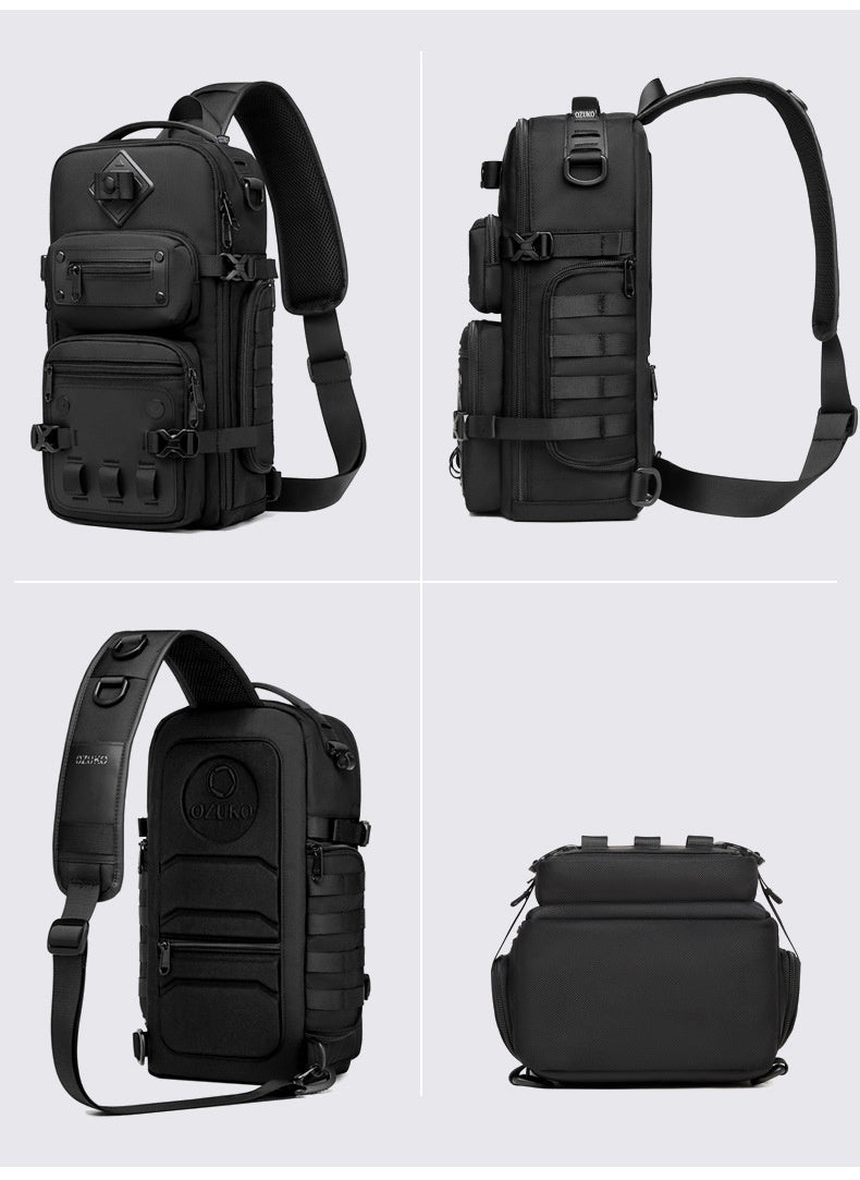 Tactical Chest Outdoor Large Capacity Sports Messenger Bag