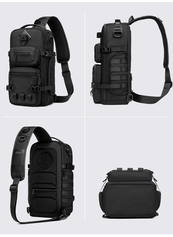 Tactical Chest Outdoor Large Capacity Sports Messenger Bag