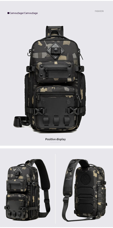 Tactical Chest Outdoor Large Capacity Sports Messenger Bag