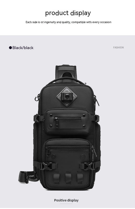 Tactical Chest Outdoor Large Capacity Sports Messenger Bag