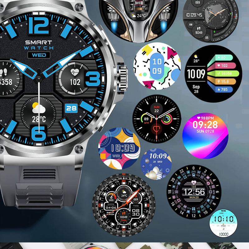 Bluetooth Calling Heart Rate Blood Oxygen Multi Sport Smart Watch