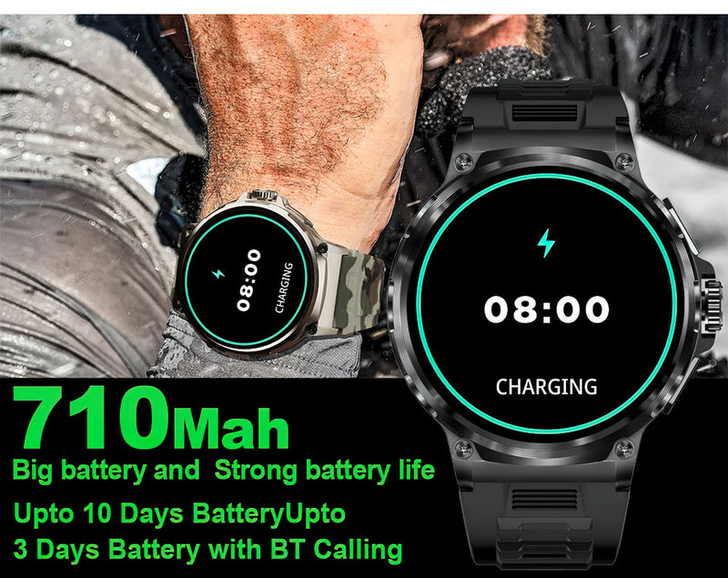 Bluetooth Calling Heart Rate Blood Oxygen Multi Sport Smart Watch