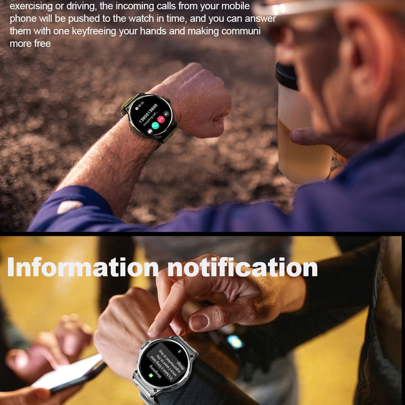Bluetooth Calling Heart Rate Blood Oxygen Multi Sport Smart Watch