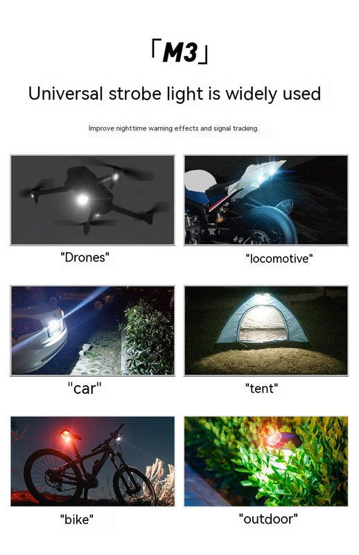 Stroboskop-Fernbedienung Stroboskoplampe Auto Motorrad Elektrofahrzeug Fahrrad Umbau