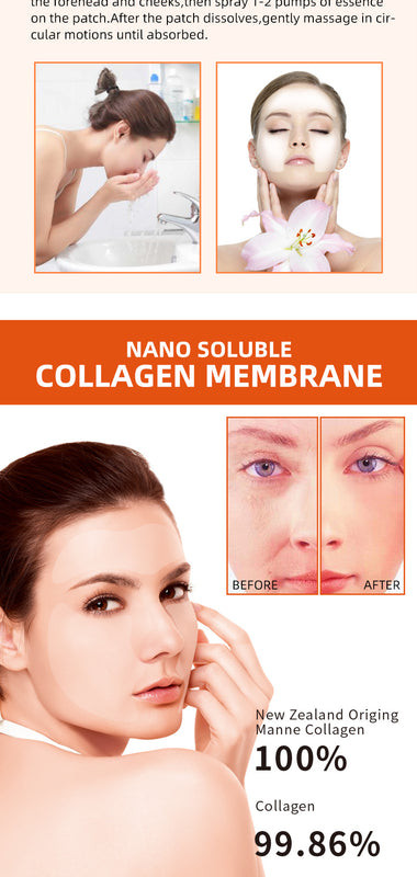 Máscara Instantânea de Colagénio Hidrolisado Nano Instant Solution